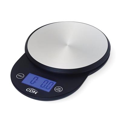 CDN SD1104-BK 11 lb Digital Scale - 6" x 8 1/8", Black