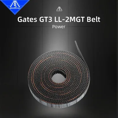 Mellow 3D Printer Parts POWERGRIP GT3 GATES-LL-2MGT Pulley Timing Belt Width 6MM 9MM 10MM 12MM Enhanced Precision And Durability