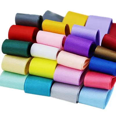 (10 meters/lot) 1" (25/38mm) Grosgrain Ribbon Wholesale gift wrap Christmas decoration ribbons