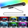 luce per monitor, luce da gioco USB, luce per computer a LED per interni, luce ambientale a colori fantasy RGB, controllo touch, attenuazione continua, protezione degli occhi, risparmio di spazio,