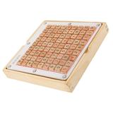 Kids Toy Checker Board Game Math Brain Teaser Kids Enlightenment Toys Sudoku Game Chess Checkerboard Toy Wood Child