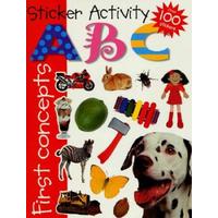 Sticker Activity Abc: Over 100 Stickers With Coloring Pages [With Over 100 Stickers]