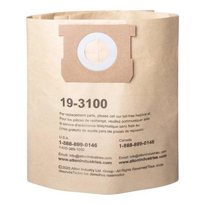 Stanley 19-3100 Disposable Filter Bag for Select 5-8 Gallon Stanley and Ecomax Wet / Dry Vacuums - 3/Pack