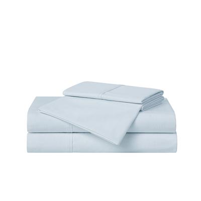 Solid Percale 4 Piece Sheet Set by Cannon in Light...