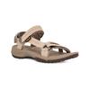 Sandale TEVA "Terra Fi Lite Suede", Gr. 39, grau (feather grau), Leder, Synthetik, sportlich, Schuhe