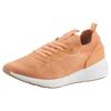 Slip-On Sneaker TAMARIS, Damen, Gr. 38, orange, Textil, Lederimitat, Synthetik, unifarben, sportlich, Schuhe Sneaker, Freizeitschuh, Halbschuh, Schnürschuh mit aufgesetzer Zierschnürung