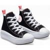 Sneaker CONVERSE "CHUCK TAYLOR ALL STAR MOVE PLATFORM", Gr. 32, schwarz, Textil, sportlich, Schuhe