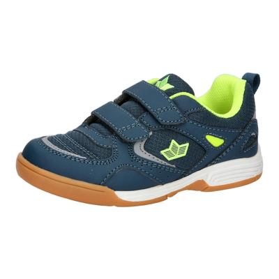 Hallenschuh LICO "Sportschuh Siro V", Kinder, Gr. 33, blau, Synthetik, Schuhe Image