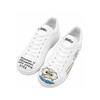 Sneaker DOGO "Ace Low-Top Sneaker The Wise Owl Black Damen Sneaker, Ace", Damen, Gr. 41, Normalschaft, bunt, Lederimitat, casual, Schuhe, Handgefertigt