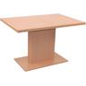 Esstisch HOFMANN LIVING AND MORE Tische Gr. B/H/T: 120cm x 75cm x 80cm, Tischplatte nicht ausziehbar, beige (buche-nachbildung + buche-nachbildung buche-nachbildung)