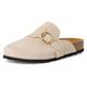 Clog TAMARIS Gr. 38, beige Damen Schuhe Pantoletten Basic, Sommerschuh, Schlappen im klassischen Stil