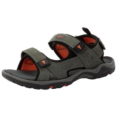 Sandale CMP "ALMAAK HIKING SANDAL", Gr. 42, grau, Synthetik, sportlich, Schuhe