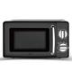 WANWEN Retro Microwave, Fast Multi-stage Cooking, Turntable Reset Function Kitchen Timer, Mute Function, Multi-function Microwave Oven 800W little surprise