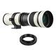 Jemora Camera MF Super Telephoto Zoom Lens F/8.3-16 420-800mm T2 Mount with AI-mount Adapter Ring Universal 1/4 Thread Replacement for AI-mount D50 D90 D5100 D7000 D3 D5100 D3100 D3000 D60 Cameras