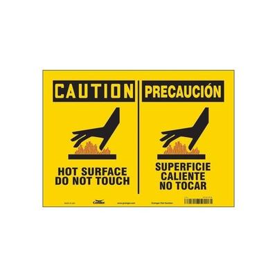 Condor Safety Sign,10 inx14 in,Vinyl 474Y28 - 1 Each
