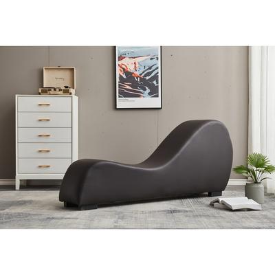 Kingway Faux Leather 68.5" Chaise Lounge for Yoga, Excerise, Streching, Massage and Fun