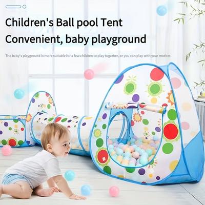 Children's Indoor Ball Pool Tunnel Tent Convenient...