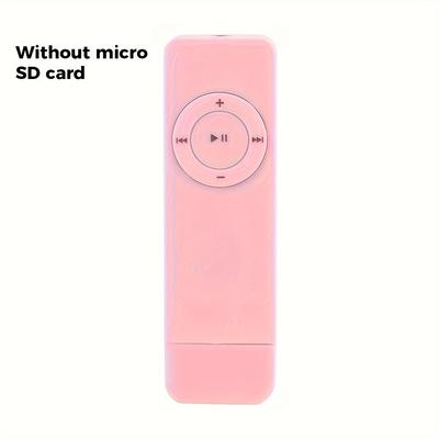 Mp3 Player, Mini Music Player Mp3 Player With Usb Flash Drive, Portable Hifi Lossless Sound Mp3 Music Player For Students Running Travel, Supports Up To 64gb (without Sd Card)
