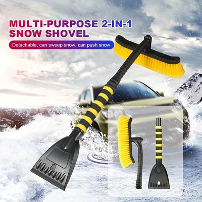 Winter Auto Cleaning Brush Detachable Ice Scraper ...