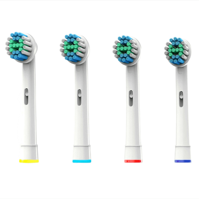 4pcs Precision Clean Toothbrush Heads Suitable For Oral-b- Enjoy A Cleaner, More Comfortable Oral Care Experience!