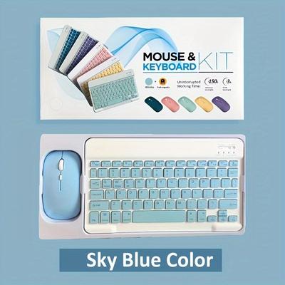 Wireless Keyboard And Mouse For Android/ios/samsung/xiaomi Tablet For Air Pro Mini English Keyboard
