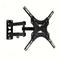 1pc Full Motion Tv Monitor Wall Mount Bracket, Articulating Arms Swivels Tilts Extension Rotation, For Most 32-55 Inch Led Lcd Flat Curved Screen Tvs & Monitors, Max 15.75x15.75in, Up To 44lbs