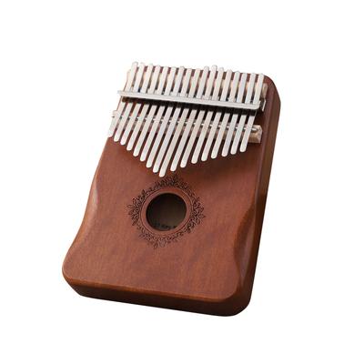 TEMU 17 Keys Piano, Ergonomic Portable Finger Piano, Retro Style Mbira Finger Piano With Study Instruction And Tune Hammer, Music Gifts For Adults Beginners Lovers Players Professional