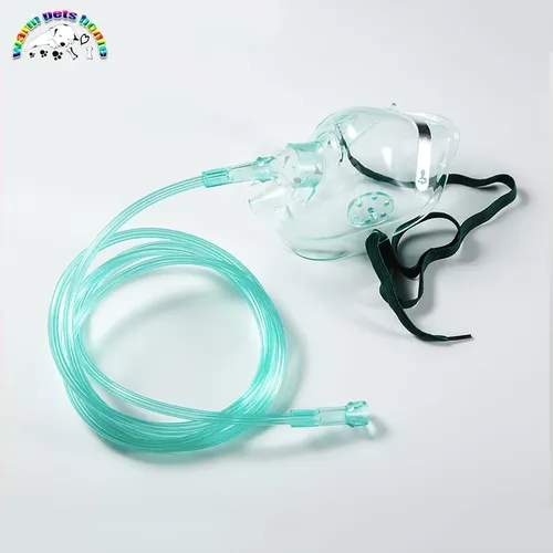 Einweg Sauerstoff Maske Kunststoff Gesicht Maske für Erwachsene Kinder Hund Katze Sauerstoff Maske