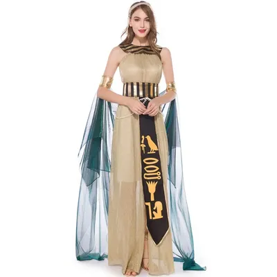 Griechische Königin Cosplay Kostüm mittelalter liche Ägypten Cleopatra Kleid Mythos Göttin Karneval Image