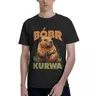 Bober Kurwa Bobr T Shirt Retro Fun Meme T Shirt o-collo magliette per uomo donna