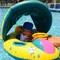 Anello galleggiante gonfiabile piscina accessori da spiaggia galleggiante sicuro per bambini piscina