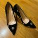 Kate Spade Shoes | Kate Spade Libby Dress Pump | Color: Black/Silver | Size: 7