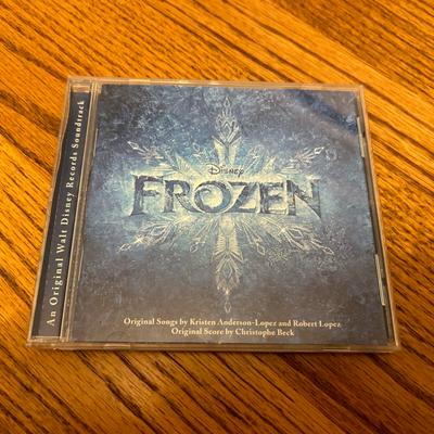 Disney Media | Disney Frozen Movie Soundtrack Cd | Color: Blue/White | Size: Os