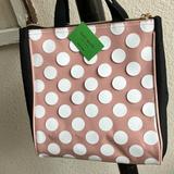 Kate Spade Bags | Kate Spade New York Jumbo Dot Lunch Bag (Nwt) | Color: Black/Pink/White | Size: Os