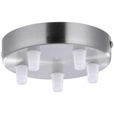 Just Light. - JustLight Lampenbaldachin 5-flammig stahl 12 x 2,5 cm Deckenleuchte Image