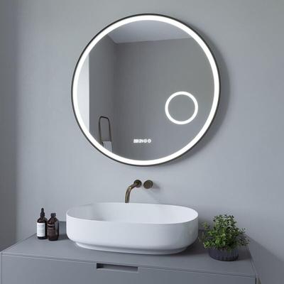 Aquabatos - led Badspiegel mit Beleuchtung Badezimmerspiegel Beleuchtet Kaltweiß Licht 6400K