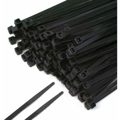 10000 St Kabelbinder schwarz 3,6 x 200 mm Industriequalität Kabelstrapse Strapse Image