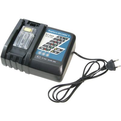 Trade-shop - Li-Ion Akku Ladegerät 14,4V-18V Ladestation für Makita BDA340Z BDA341 BDA341RFE Image