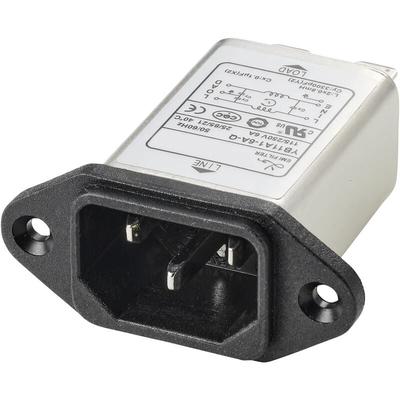TC-10101412 Netzfilter mit Kaltgerätebuchse 250 v/ac 6 a 0.8 mH (l x b x h) 58 x 22. - Tru Image