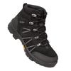 Mountain Warehouse Kinder/Kinder Edinburgh Wasserdichte Wildleder Wanderschuhe (Schwarz)