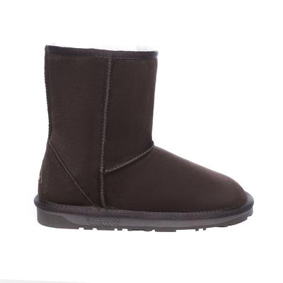 EVER AU Damen Parrot Kurze Klassische Stiefel - Chocolate