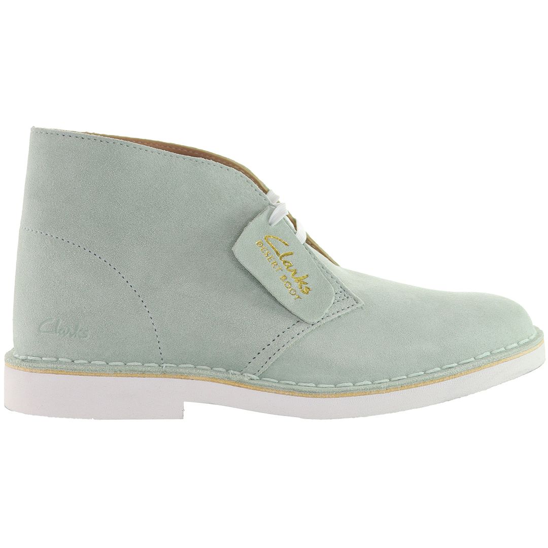 Clarks Originals Desert Womens Green Stiefel