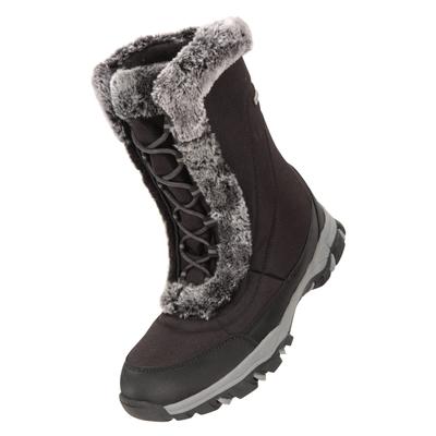 Mountain Warehouse Damen/Damen Ohio Schneestiefel (Schwarz) Image