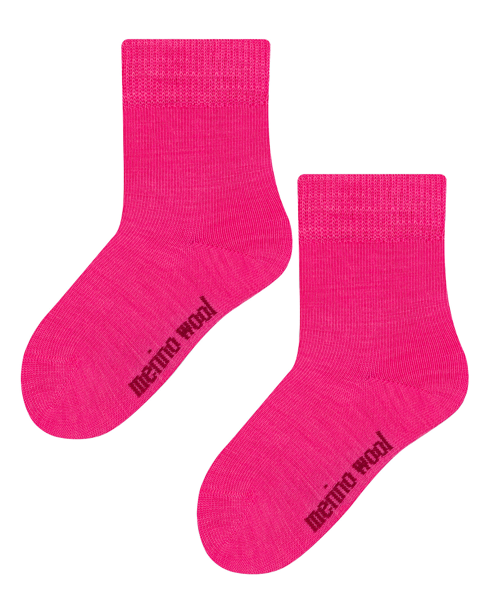 Steven - Warme Thermosocken aus Merinowolle für Kinder - Rosa Image