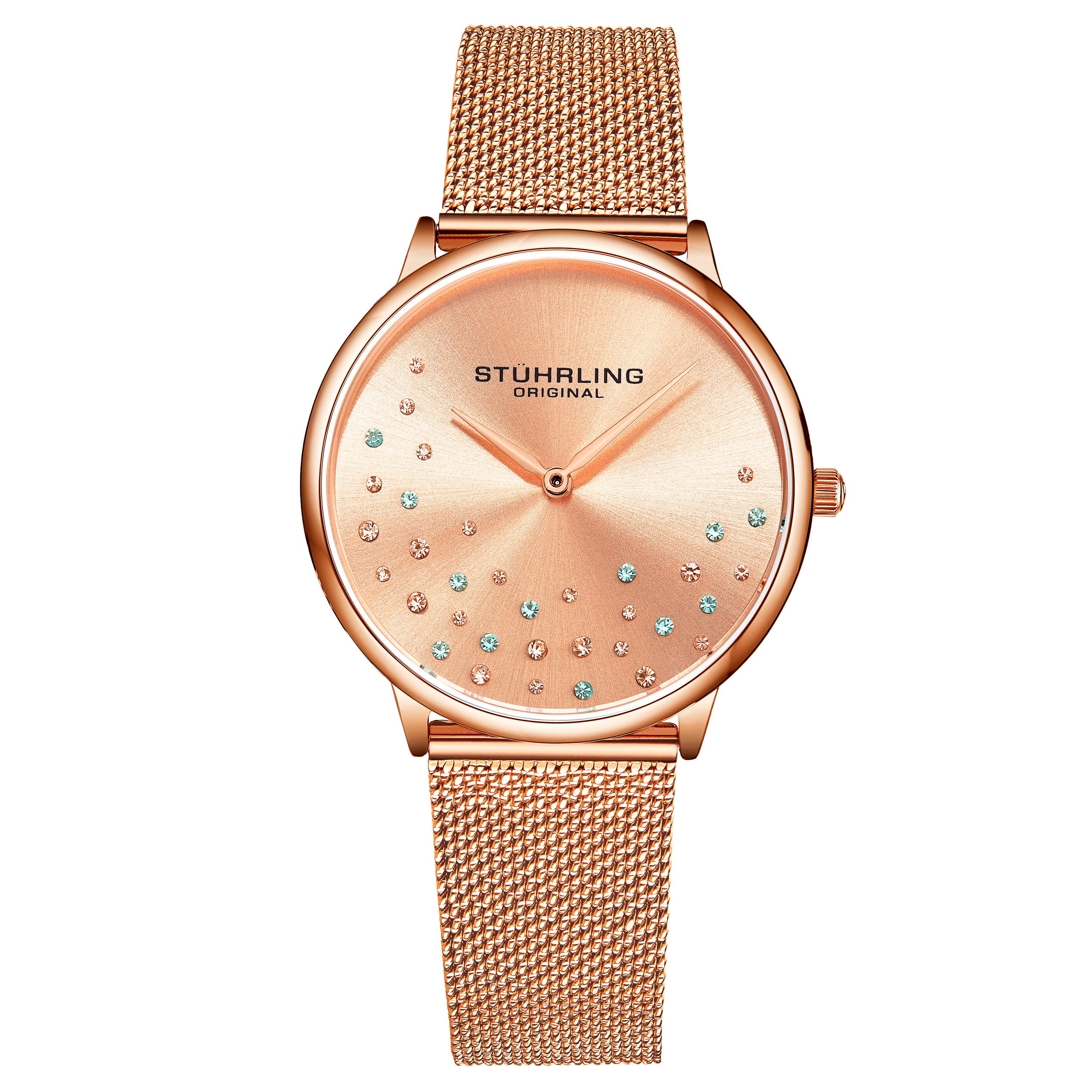Rose Gold Symphonie Quarz 38mm Image