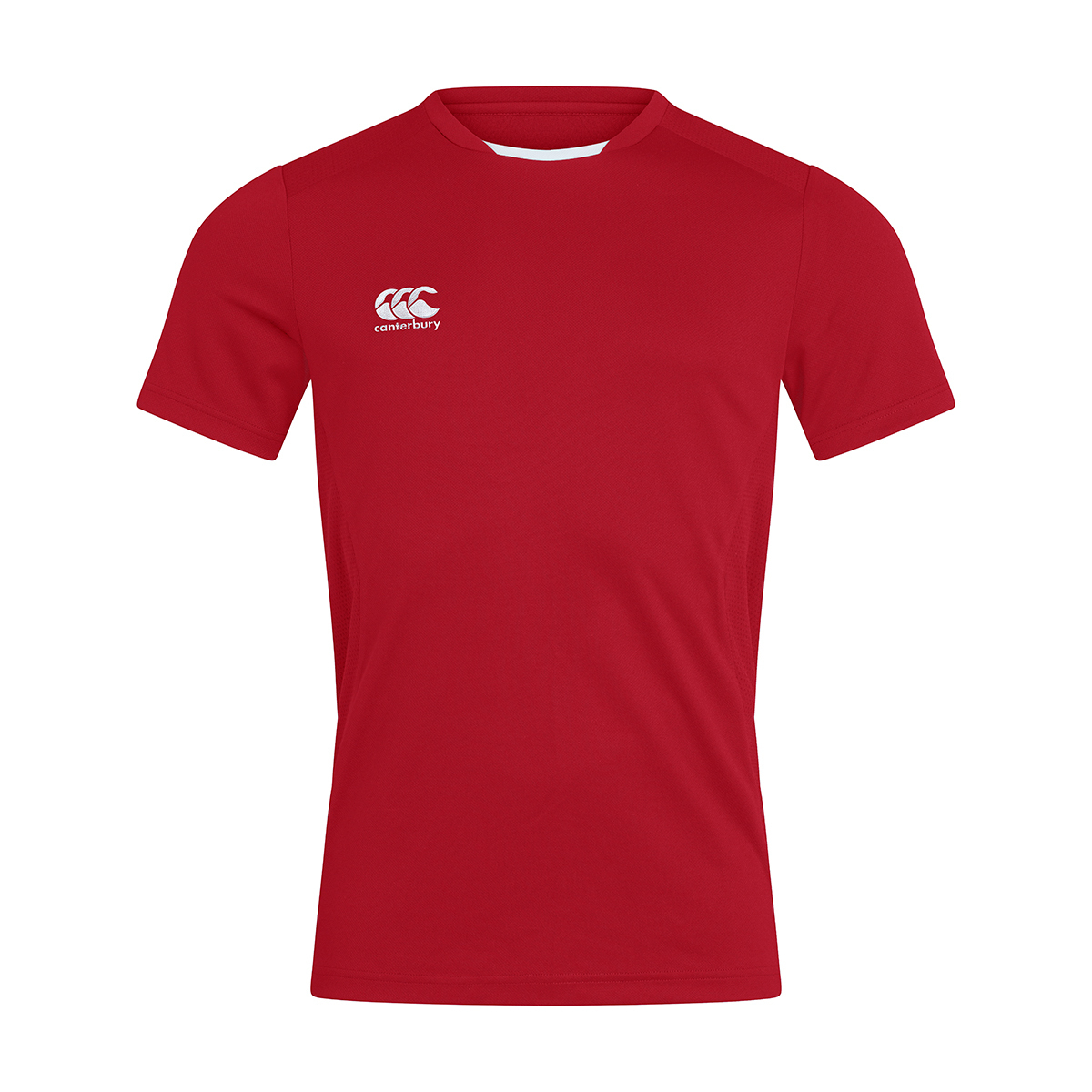 Canterbury Unisex Club Dry T-Shirt für Erwachsene (rot) Image