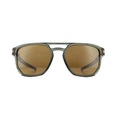 Oakley Square Unisex Olive Tinte Prizm Tungston Sonnenbrille