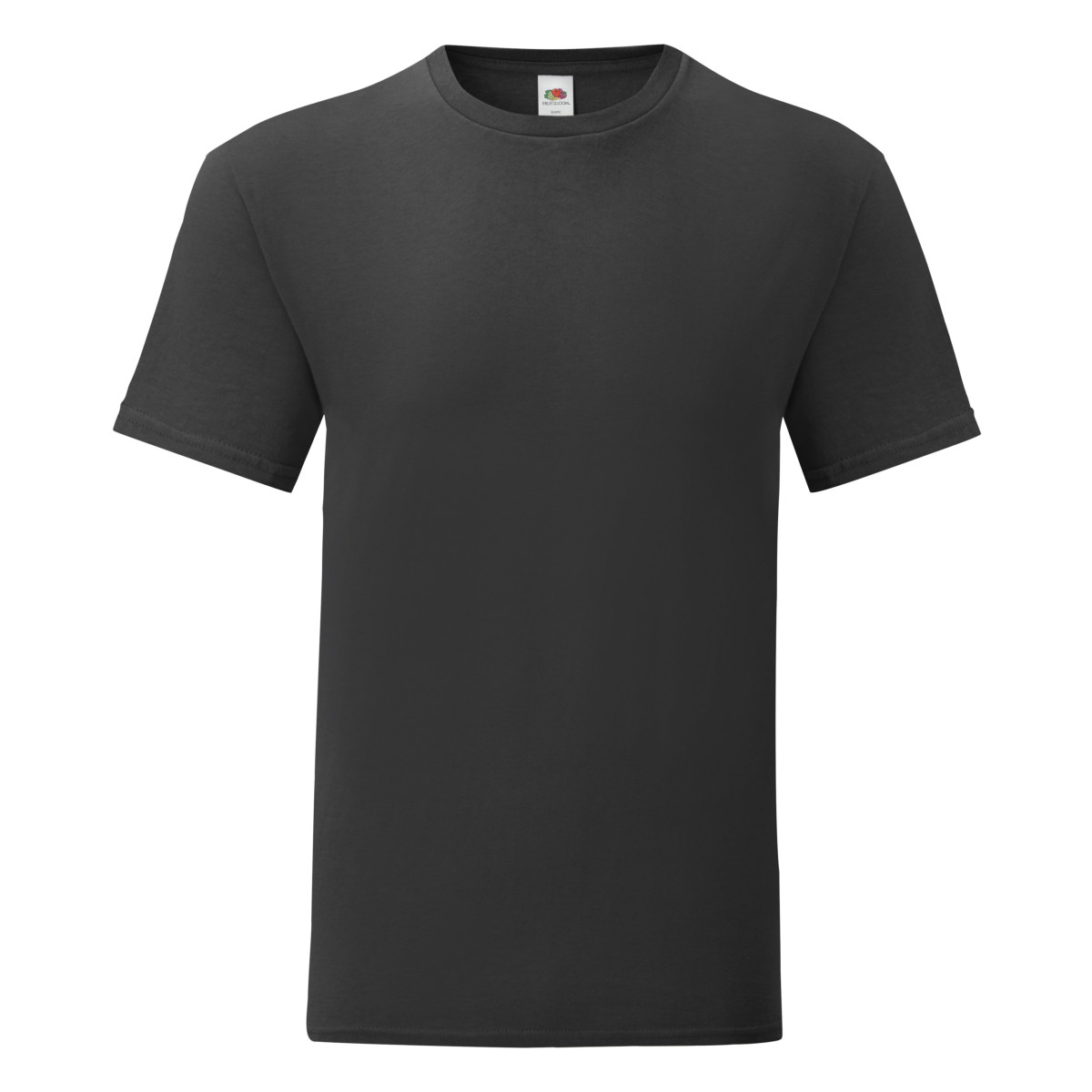 Fruit Of The Loom Herren Iconic T-Shirt (5er Pack) (Schwarz)