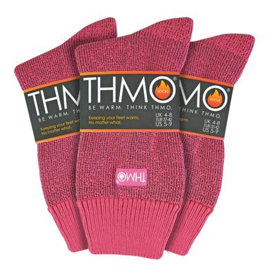 THMO - 3er-Pack Multipack Damen Dicke Winter Warme Socken mit Comfort Top Image