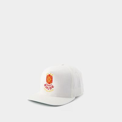 Azur Cap - Rhude - Baumwolle - Beige Image